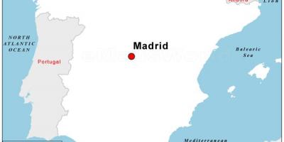 Mapa de la capital d'Espanya