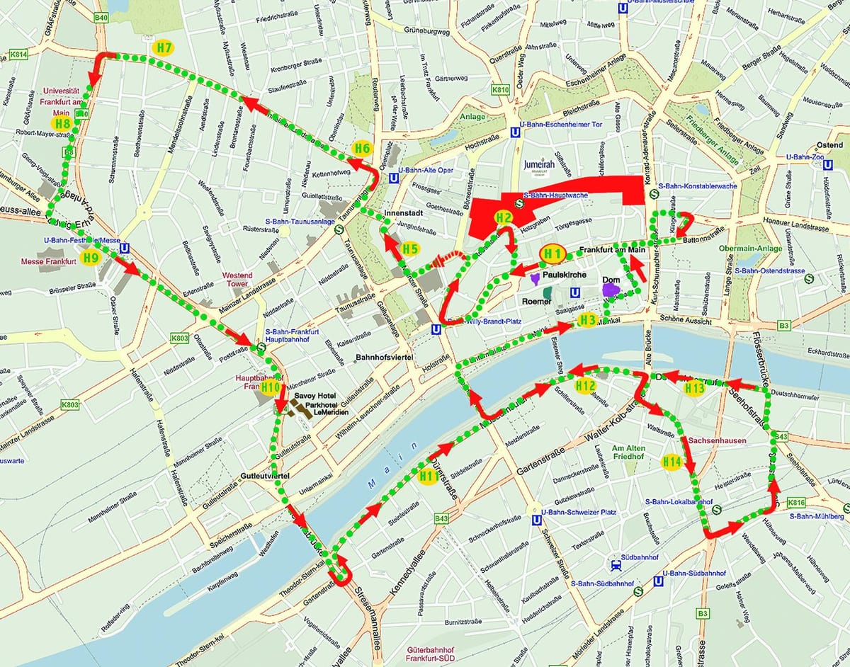 Madrid hop on hop off recorregut de l'autobús mapa