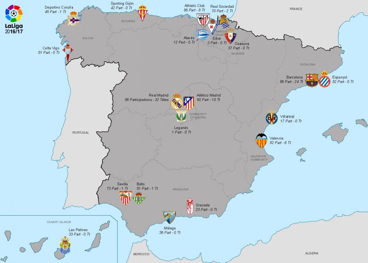 mapa del reial Madrid 