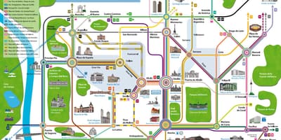 Bus Madrid mapa