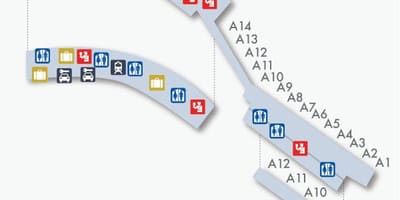 Madrid barajas terminal mapa