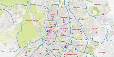 Barri de salamanca de Madrid mapa